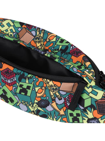 BAAGL Bauchtasche Snap in Rosa Minecraft Chaos