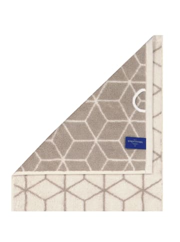 Villeroy & Boch Gästetuch 1er Pack in Creme/Taupe