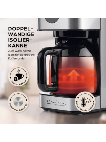 Barista Barista Filterkaffeemaschine Touch Iso mit Isolierkanne, LED-Touchdisplay, Timer