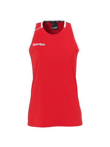 Kempa TankTop PLAYER WOMEN in rot/weiß