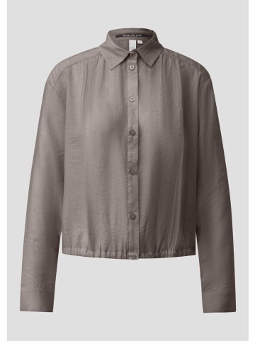 QS Bluse in 9625_braun