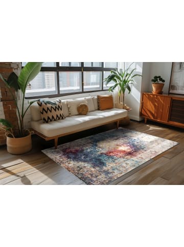 Vivorum Wohnzimmer Kurzflor Teppich Blazing Star 225 in multi