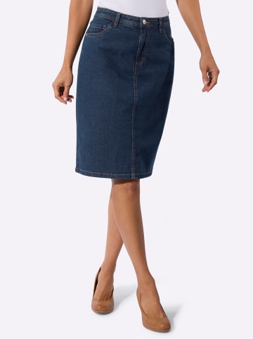 WITT WEIDEN Jeans-Rock in blue-stone-washed