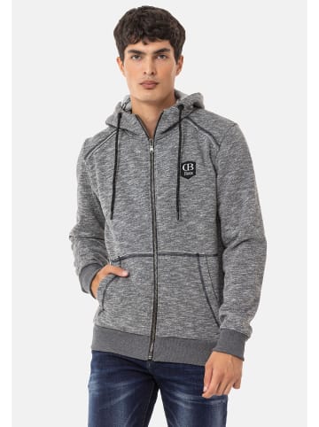 Cipo & Baxx Sweatjacke in GREY