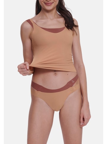 Sloggi Spaghetti Top ZERO Feel 2.0 in Nostalgic Brown