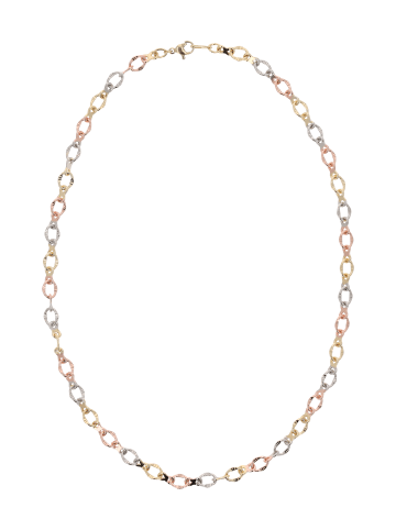 NAEMI Women Necklace in Gold Rose Silver