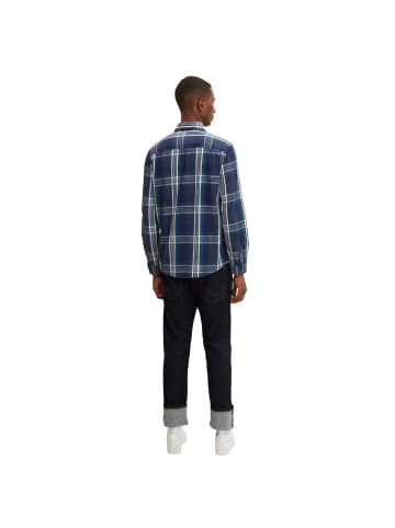 Tom Tailor Hemd 'Check' in dunkelblau