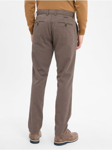 ALBERTO Hose Lou in melange braun - 0005