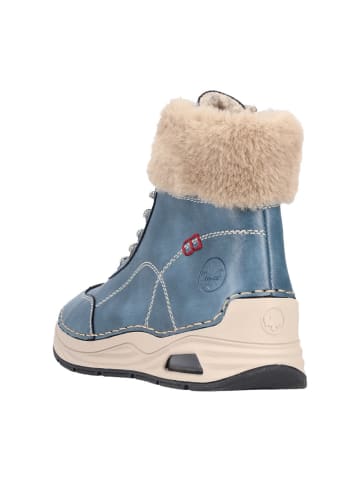rieker Schnürboots in Blau