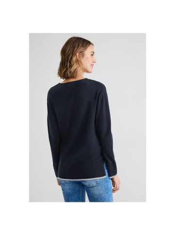 Street One Pullover in deep blue