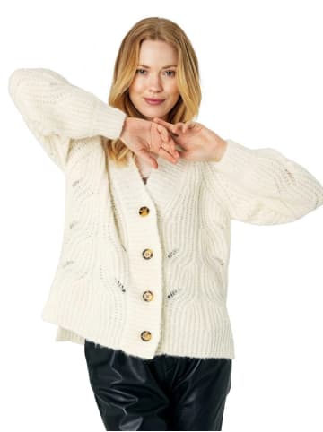 Noa Noa Strickjacke ToneNN in White