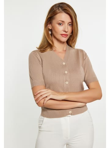 Albee Women Cardigan in Taupe