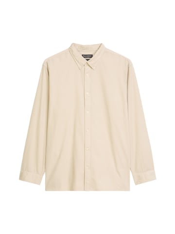 Marc O'Polo Cord-Hemd regular in gray silk