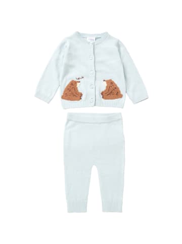 Rock a Bye Baby Boutique Babysets Bär in blau