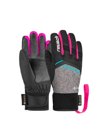 Reusch Fingerhandschuhe Bolt SC GORE-TEX Junior in 7771 blck/blck melang/pink glo