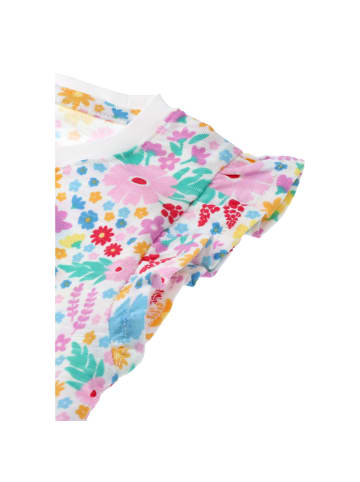 Villervalla T-shirts Blume in weiss