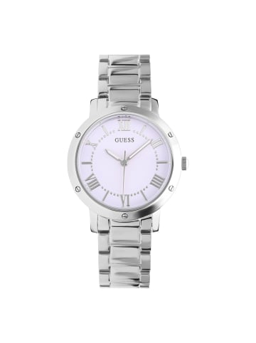 Guess Stahl Quarzuhr Guess Silber
