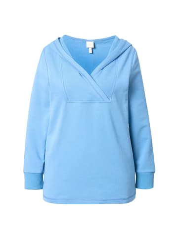 Ulla Popken Sweatshirt in himmelblau