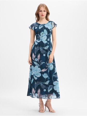 More & More Kleid in marine hellblau - 0001
