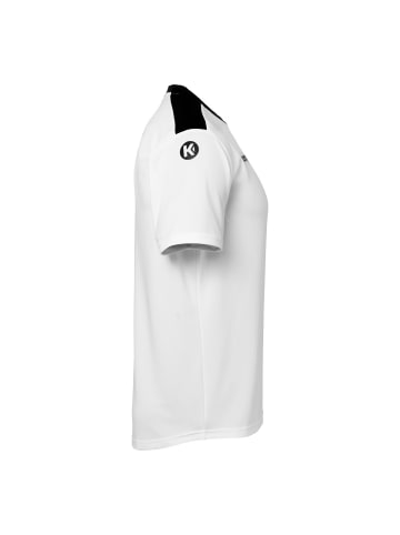 Kempa Trainings-T-Shirt Emotion 27 in weiß/schwarz