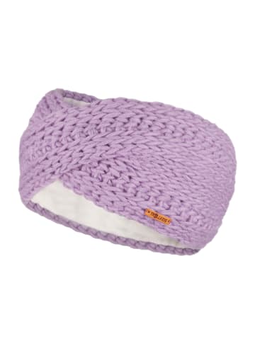 Trollkids Winter Stirnband in violet