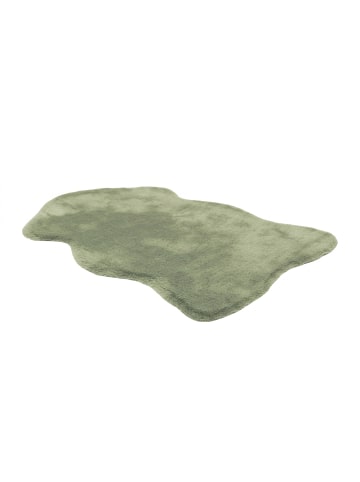 Arte Espina Wohnzimmer Teppich – Hochflorteppich Rabbit Sheepskin 225 60 x 90 cm in mint - asymmetrisch