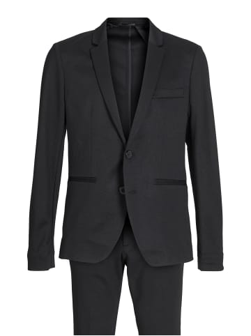 JACK & JONES Junior Einreihiger Blazer und Hose in Black