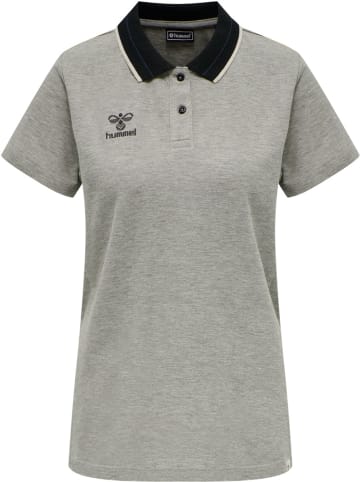 Hummel Polo in Grau