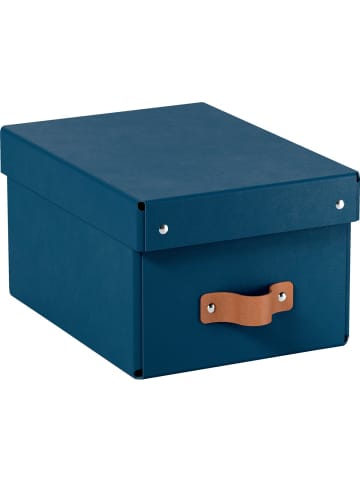 Leitz Archivbox Puro Klein mit Deckel nachtblau 2 Stück