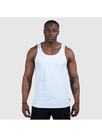 SMILODOX Tank Top Joe in Hellblau