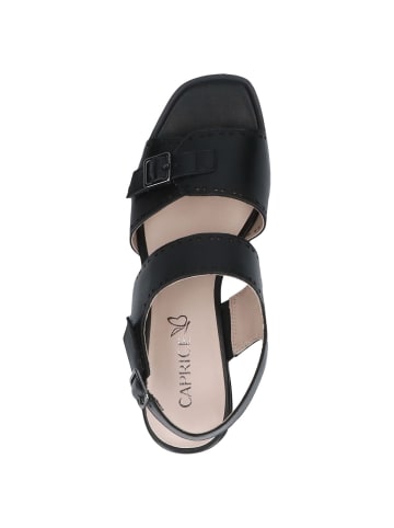 Caprice Sandalette in BLACK NAPPA