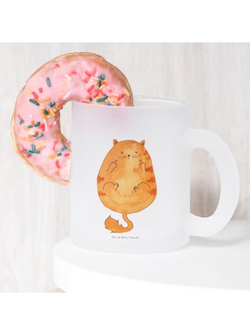 Mr. & Mrs. Panda Tee Tasse Katze Mittelfinger ohne Spruch in Transparent