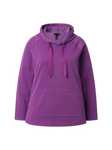 Ulla Popken Sweatshirt in helle pflaume