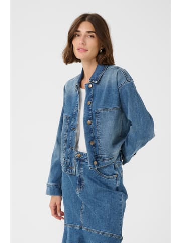 CULTURE Jeansjacke CUcyrine Baggy fit in Medium Vintage Blue Wash