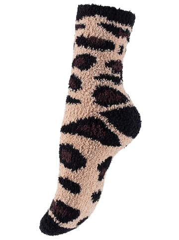 Yenita® Kuschelsocken 8 Paar Homesocks in Giraffe