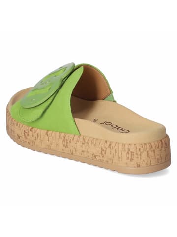 Gabor Pantolette in grün