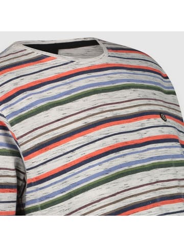 Twinlife T-Shirt Tee Coloured Stripe in Mehrfarbig