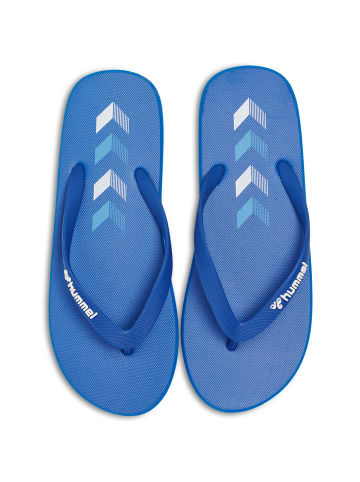 Hummel Hummel Flipflop Chevron Flip Erwachsene Atmungsaktiv Leichte Design Wasserabweisend in TRUE BLUE