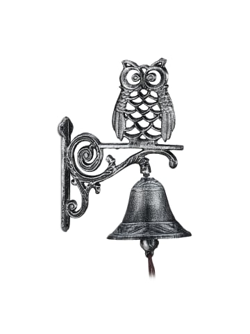 relaxdays 2 x Türglocke in Silber