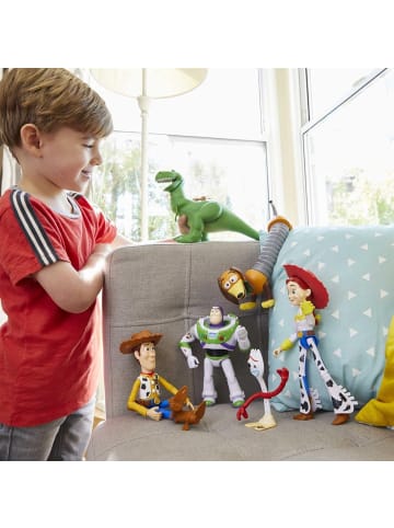 Mattel Disney Pixar Toy Story 4 Spielset mit Figuren 6er-Pack Woody Buzz Rex 3+ GDL54