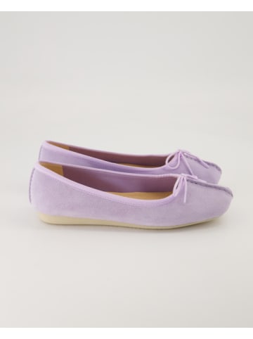 Clarks Ballerinas in Lila