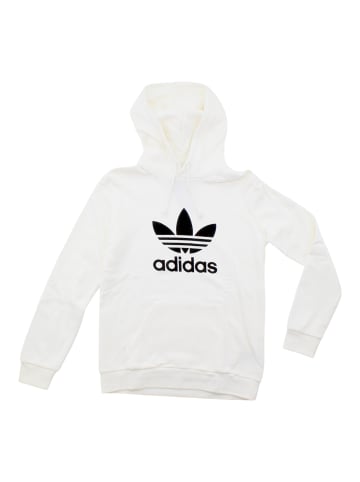 adidas Hoodie Trefoil in Weiß