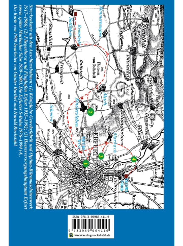 Rockstuhl Verlag Die Geschichte der Bahnlinie Erfurt /West - Nottleben 1926-1967