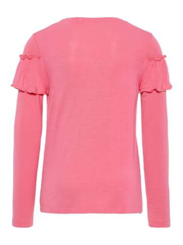 name it Mädchen Long-Shirt mit Rüschen