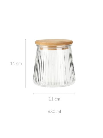 Excellent Houseware Glasbehälter in transparent