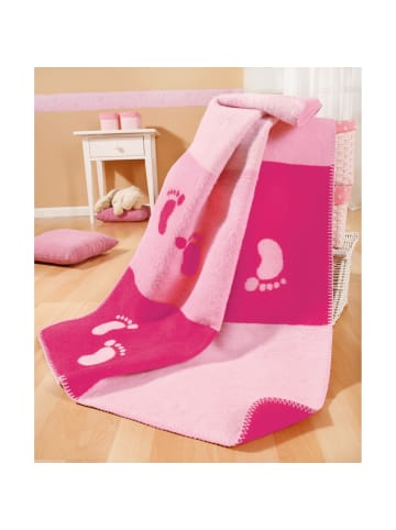 Erwin Müller Baumwolle Babydecke in rosa