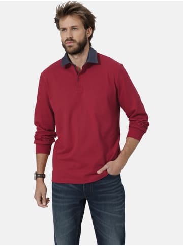 BABISTA Langarm-Poloshirt SILVETTO in rot