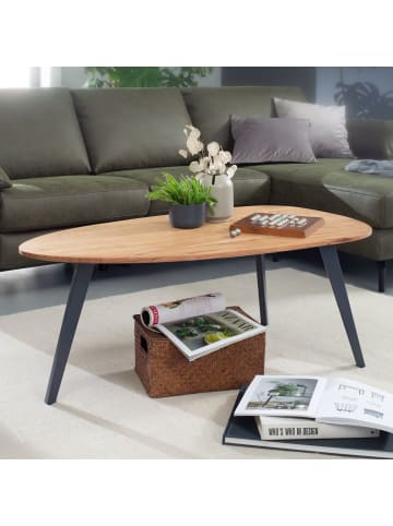 KADIMA DESIGN Couchtisch Akazie Massivholz 110 x 45 x 60 cm Wohnzimmertisch