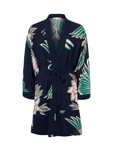 Marie Lund Kimono in marine mehrfarbig