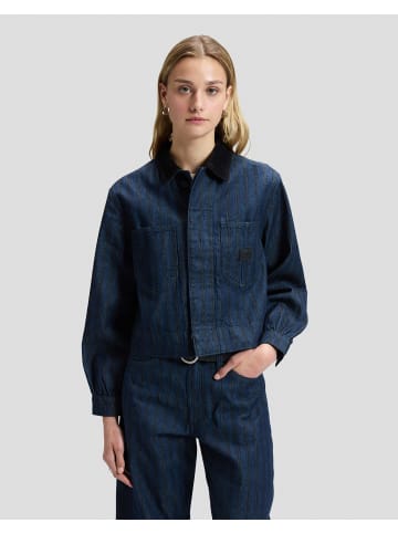 Lee Jeansjacke Cropped Chore in Hickory Rinse